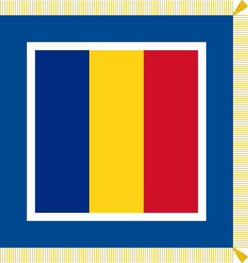 Bild: Präsidentenstandarte Rumänien