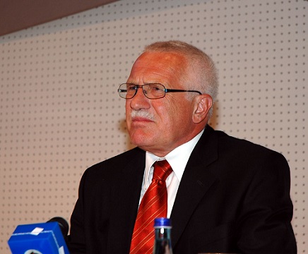 Foto: Václav Klaus - Bild: Wiki/DerHut