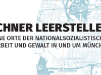 Plakatausschnitt: Münchner Leerstellen
