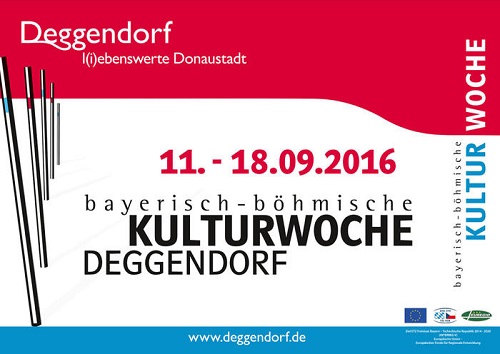 Plakat: Bayerisch-Böhmische Kulturwoche Deggendorf