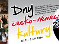 Plakatausschnitt: Deutsch-Tschechische Kulturtage Mährisch Trübau 2016