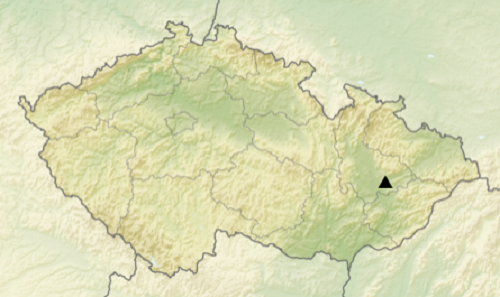 Karte: Standort der Schwedenschanze - Bild: Wiki