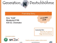 Einladung: Premiere "Generation N: Deutschböhme"