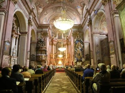 Foto: Gottedienst in Trübau - Bild: BGZ Mährisch Trübau