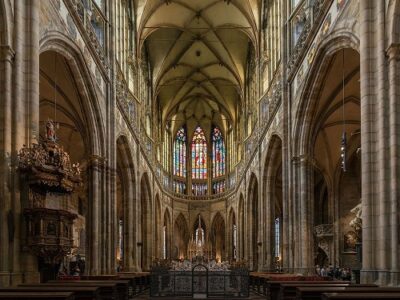 Foto: Veitsdom Innenansicht - Bild: Commons/DXR, CC BY-SA 4.0