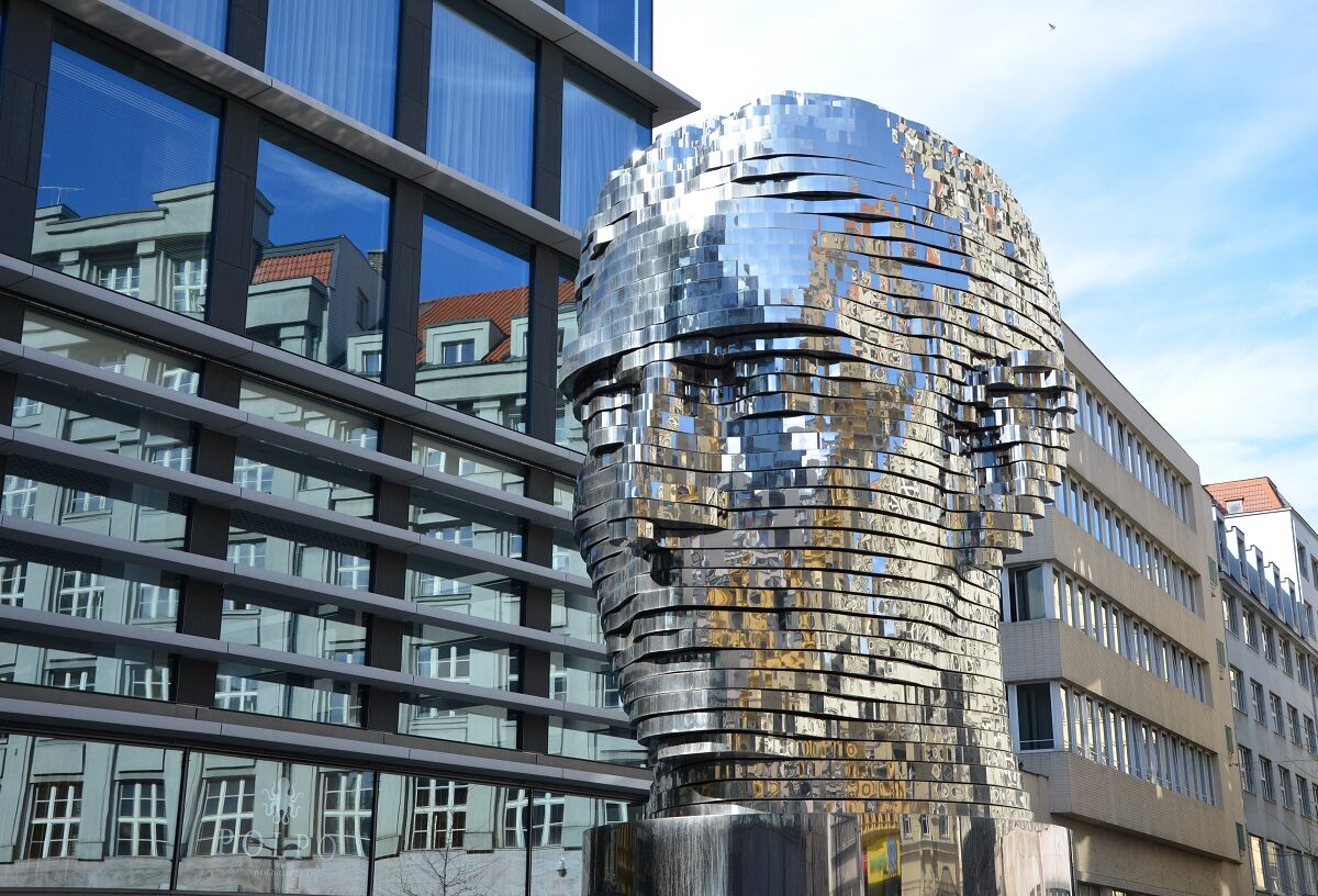 Foto: Kafka-Denkmal in Prag - Bild: LE/tra