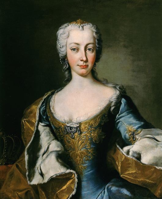 Gemälde: Maria Theresia von Gabriello Mattei, 1738