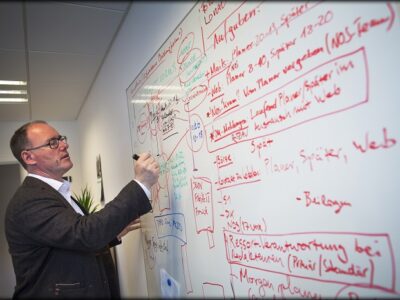 Gwyn Nissen, Chefredakteur des Nordschleswiger - Foto: Karin Riggelsen, Der Nordschleswiger