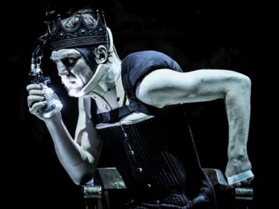 Lars Eidinger als Richard III., Foto: Arno Declair