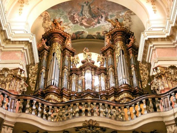 Orgel der Kirche des Heiligen Jakob in Prag / Foto: Avfedorenko/Wikipedia