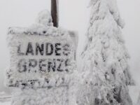 Bizarre Winterformationen auf dem Großen Osser (Velký Ostry) im Böhmerwald / Foto: privat