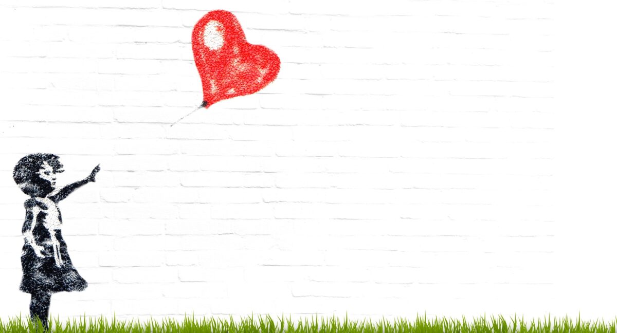 Ende einer einseitigen Liebe - wie in Banksys "Mädchen mit Ballon"? / Foto: pixel2013/Pixabay