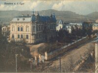 Historische Postkarte: Blick auf Kaaden 1889 / Bild: gemeinfrei/Wikipedia