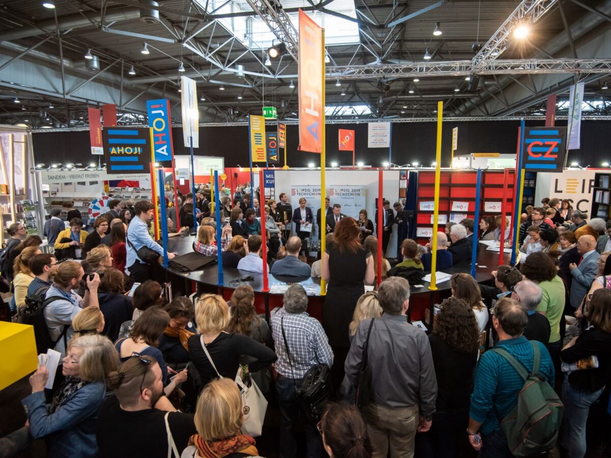 Eröffnung des kleinen Ahoj-Dampfers auf der Leipziger Buchmesse / Foto: Leipziger Buchmesse