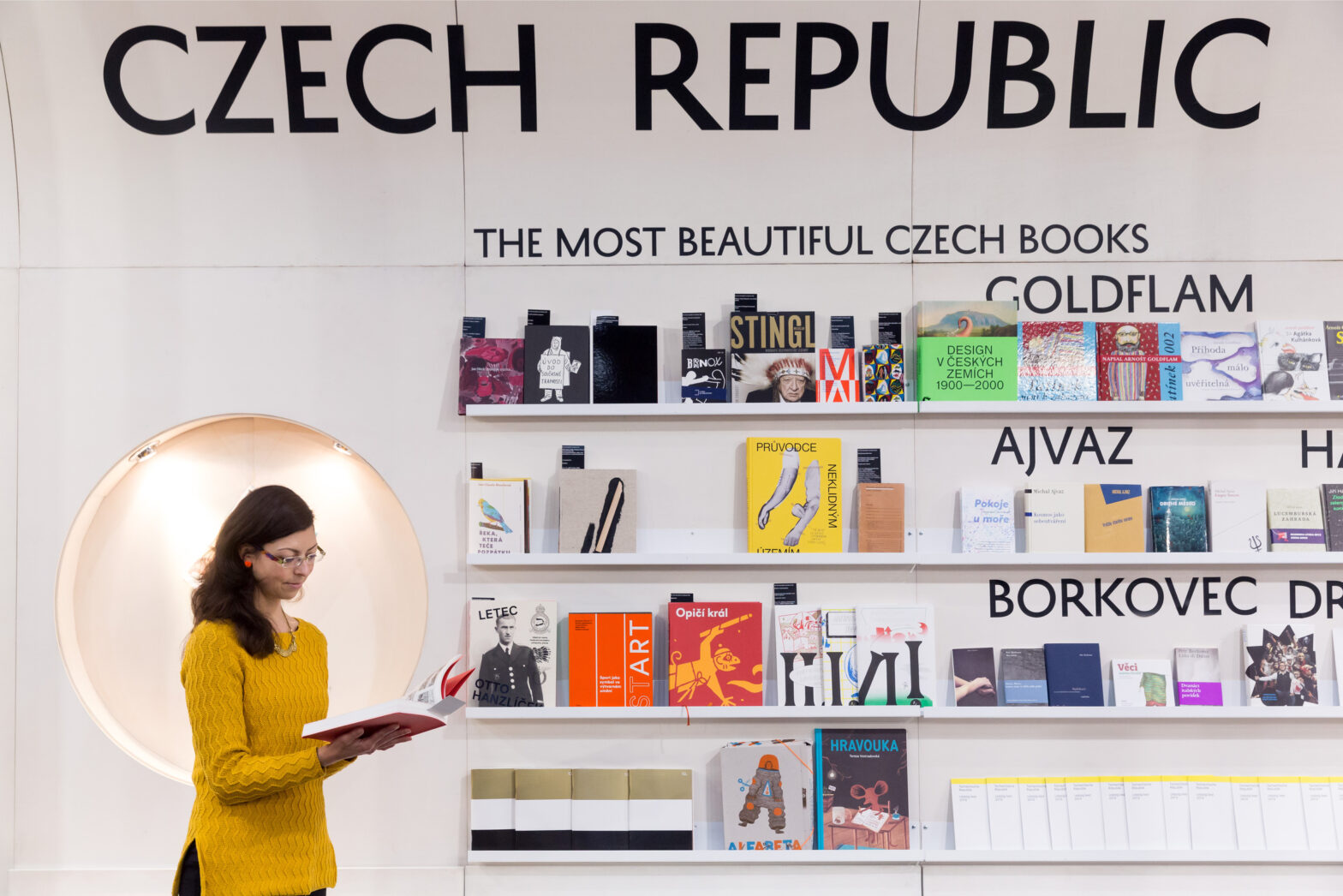Tschechien ist dieses Jahr Gastland der Leipziger Buchmesse und bestimmt das Programm. / Foto: Pressebild Leipziger Buchmesse