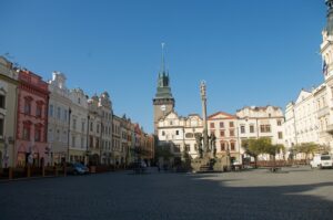 Der Marktplatz von Pardubitz mit seinem Ensemble an Renaissance-Gebäuden, Foto: Friederike Aschhoff