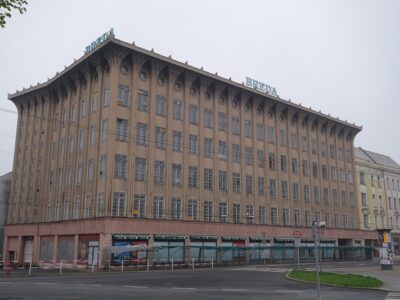 Das Kaufhaus Breda-Weinstein in Troppau (Opava), Foto: Steffen Neumann