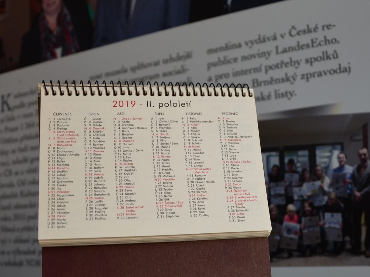 Die Namenstage in Tschechien für die zweite Jahreshälfte 2019 - Foto: Isabelle Wolf