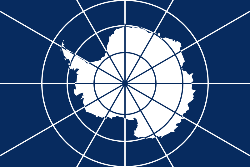 Das Symbol des Antarktis-Vertrags - Illustration: Wikimedia/Alakasam./CC BY-SA 3.0