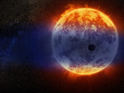Ein Exoplanet umkreist eine Sonne - Illustration: ESA/Hubble, CC BY 4.0 ( https://creativecommons.org/licenses/by/4.0/legalcode )