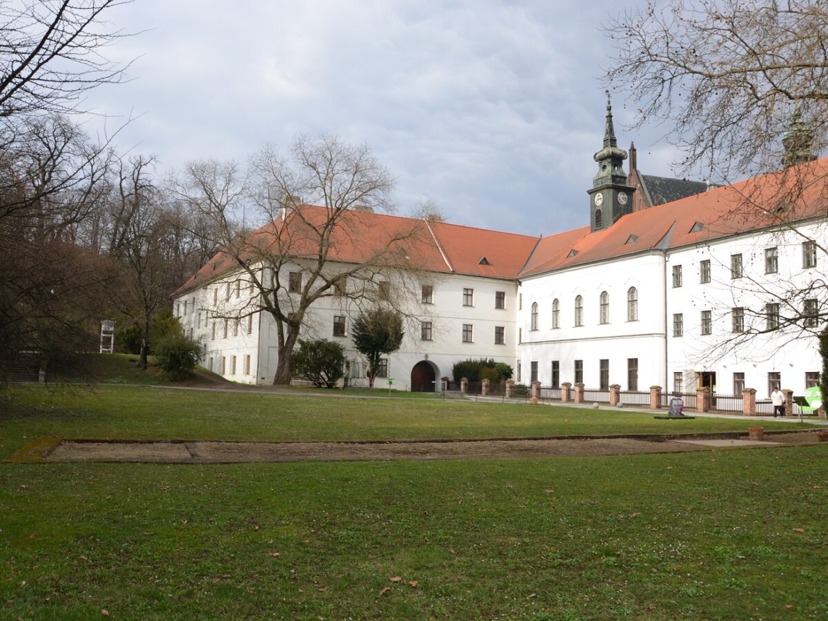 Zum Kloster und Mendel-Museum gehört noch heute ein Erbsenbeet - Foto: Tomáš Randýsek