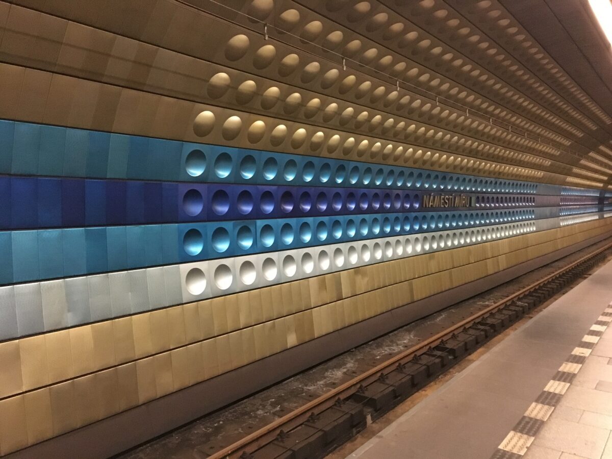Metro-Station Náměstí Míru (Friedensplatz) - Foto: Friederike Aschhoff