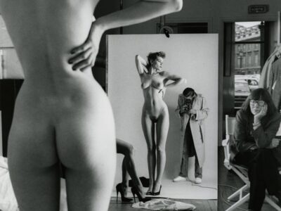 Selbstportrait mit Frau und Model, Paris 1981, Foto: Museum Kampa