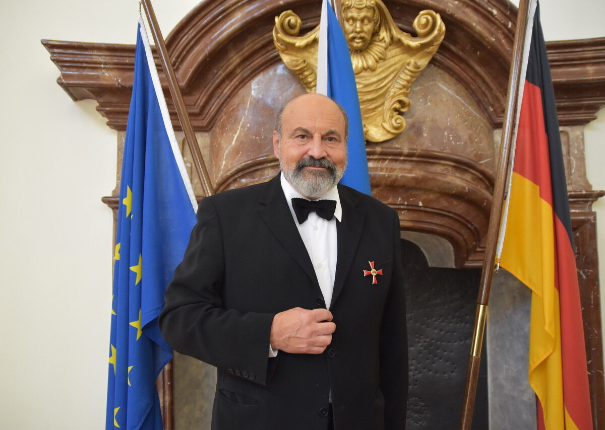 Prof. Tomáš Halík in der deutschen Botschaft Prag - Foto: Deutsche Botschaft in Prag