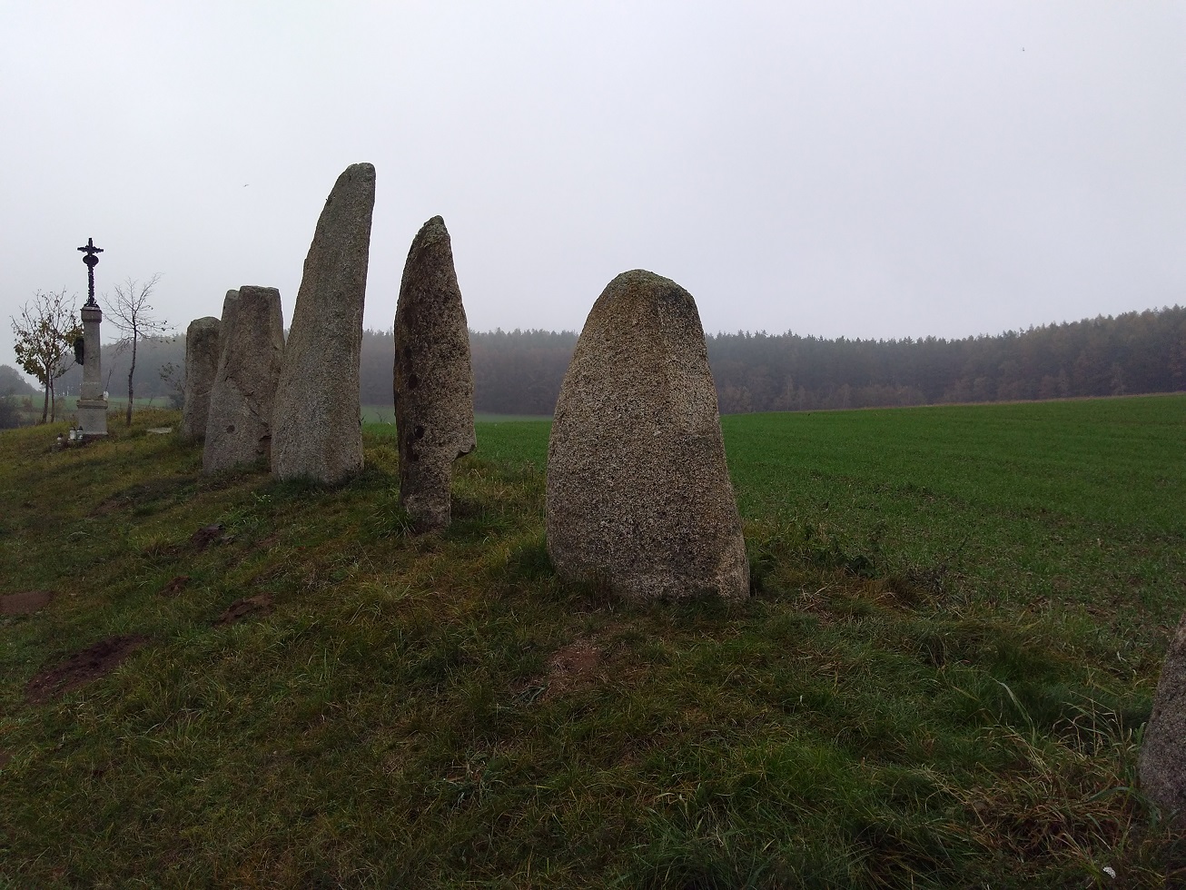 Mysteriöse Steine - das tschechische Stonehenge? Foto: Jana Heenen