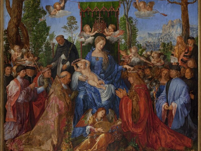 Albrecht Dürer, Das Rosenkranzfest, 1506, Foto: Nationalgalerie Prag