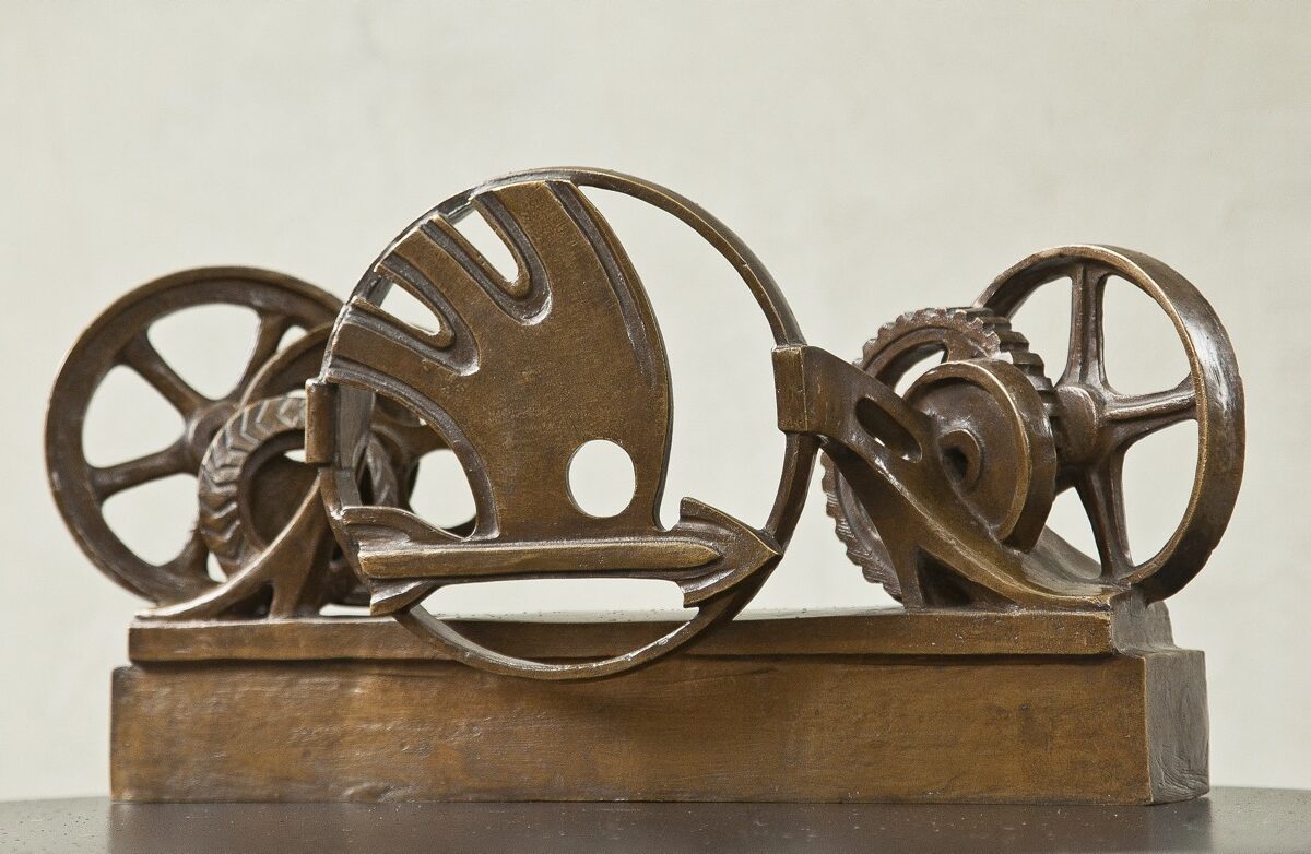 Das Modell Otto Gutfreunds Plastik für das Attika des Škoda-Palasts - Foto: Czech National Trust