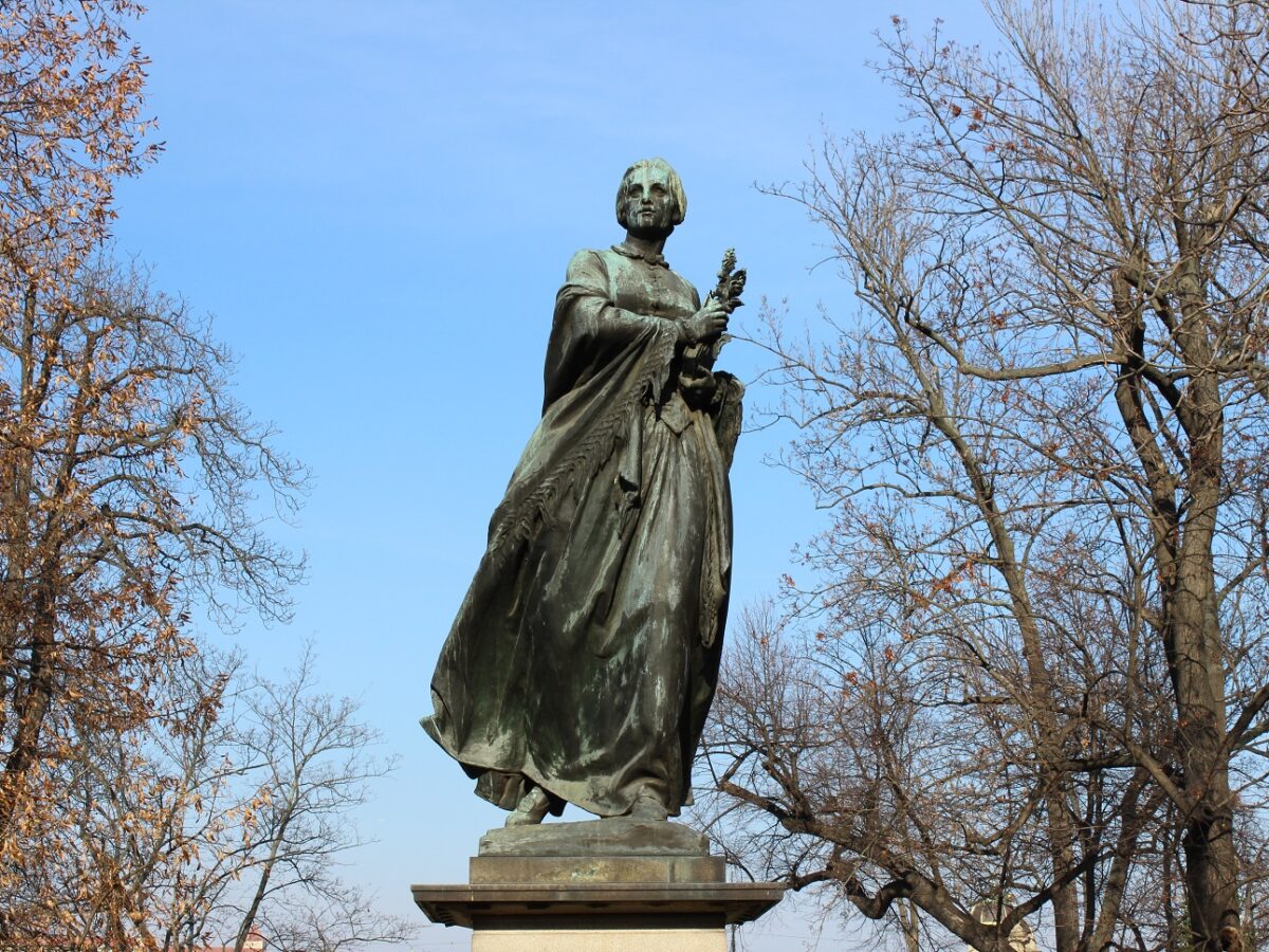 Das Denkmal für Božena Němcová in Prag, Foto: Manuel Rommel