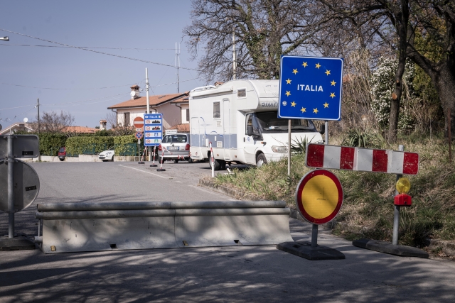 Sieht es so bald auch an der Grenze zu Tschechien aus? Foto:ČTK/NurPhoto/Jacopo Landi