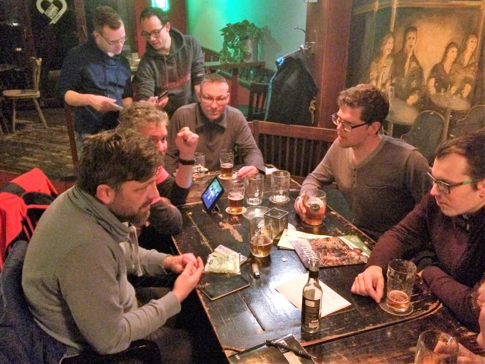 Schon zwei Jahre trifft sich der deutsch-tschechische Freundeskreis bei einem Stammtisch in Zittau - Foto: Petra Laurin