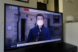 Auch ČT24, der Nachrichtensender von Česká televize, hat Marktanteile gewonnen. Foto: ČTK/Šulová Kateřina