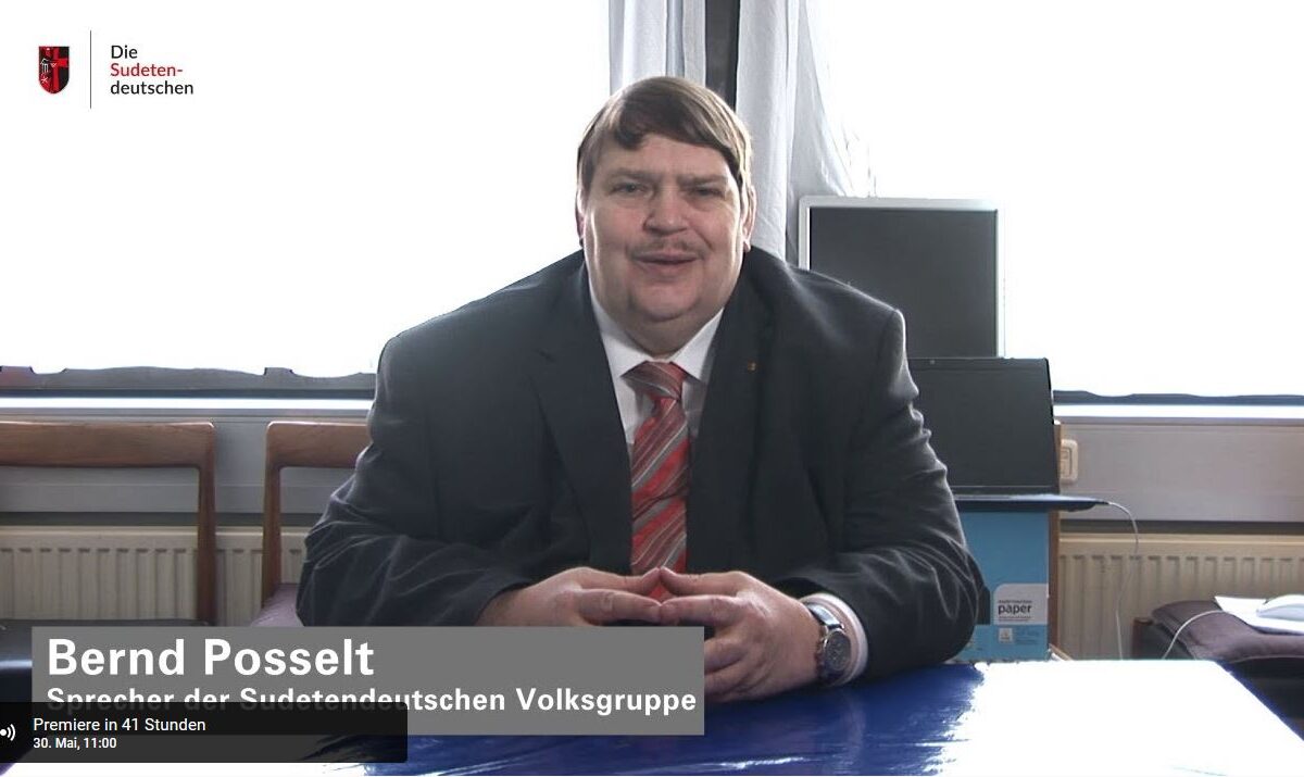 Der Sprecher der sudetendeutschen Volksgruppe, Bernd Posselt, überbringt in diesem Jahr die Pfingstbotschaft in digitaler Form auf YouTube - Foto: YouTube/Sudetendeutsche Landsmannschaft