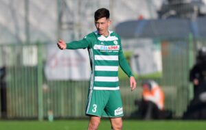 Seit 2018 läuft Till Schumacher für Bohemians Prag auf. Ende Mai erzielte er sein erstes Tor in der tschechischen Liga. Foto: Bohemians Praha 1905