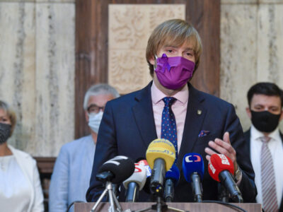 Gesundheitsminister Adam Vojtěch (parteilos, für ANO) erklärte am Montagmorgen seinen Rücktritt. Foto: ČTK/Šimánek Vít