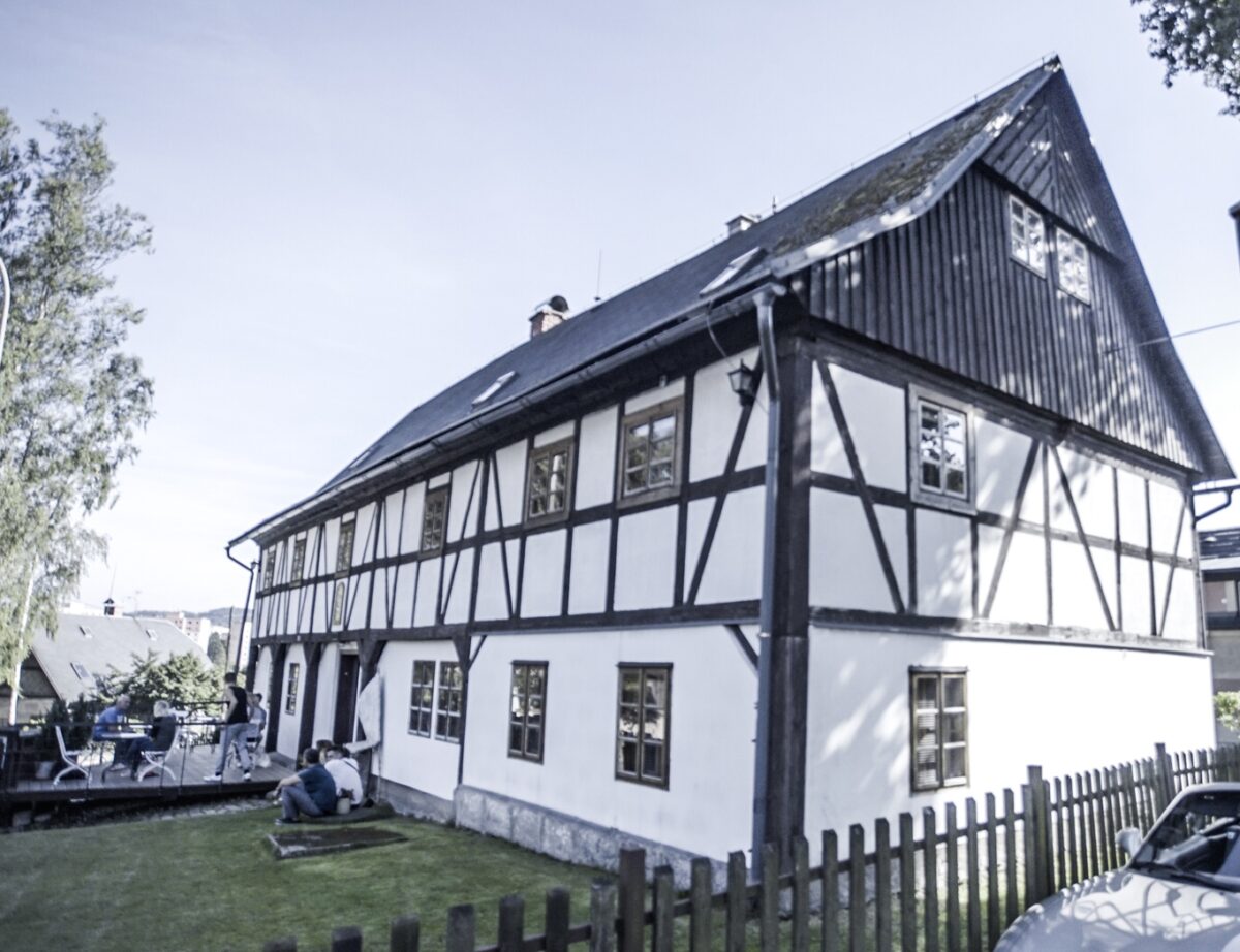 Das Riegerhaus in Reinowitz ist eines der ältesten Gebäude in Gablonz. Foto: Haus der deutsch-tschechischen Verständigung