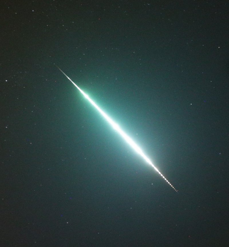 Am Sonntagabend war über dem Isergebirge ein beeindruckender Meteor zu sehen. Foto: Astronomický ústav Akademie věd České republiky