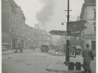 Noch am 8. Mai flog die Rote Armee Luftangriffe auf Tetschen (Děčín). Foto: Staatliches Kreisarchiv Tetschen (Děčín)