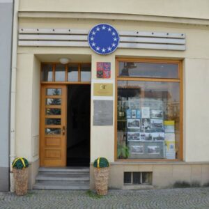 Das Haus der tschechisch-deutschen Verständigung - Haus Europa befi ndet sich direkt am Jägerndorfer Marktplatz. Foto: Archiv