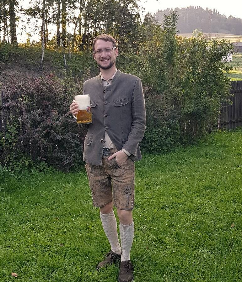 Der 28-jährige Lukáš Richter aus Olmütz ist heute der einzige in seiner Familie, der Deutsch spricht und sich für die deutsche Familiengeschichte interessiert. Foro: privat