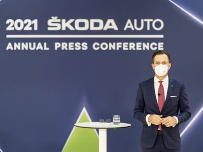 Der Škoda-Vorstandsvorsitzende Thomas Schäfer zeigte sich zufrieden mit der Bilanz des Autobauers im Pandemie-Jahr 2020 Foto: Skoda Auto Deutschland GmbH
