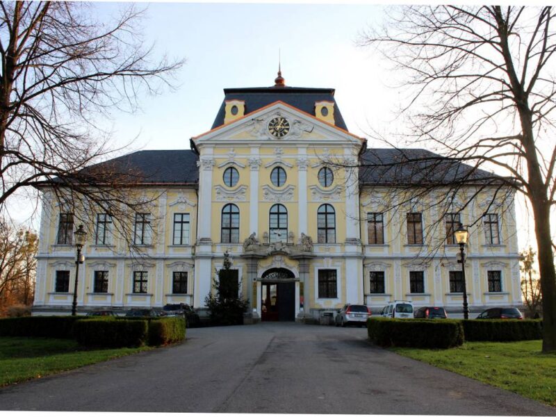 Das BGZ befi ndet sich im Barockschloss Krawarn, das zwischen 1721 und 1728 erbaut wurde. Foto: Manuel Rommel