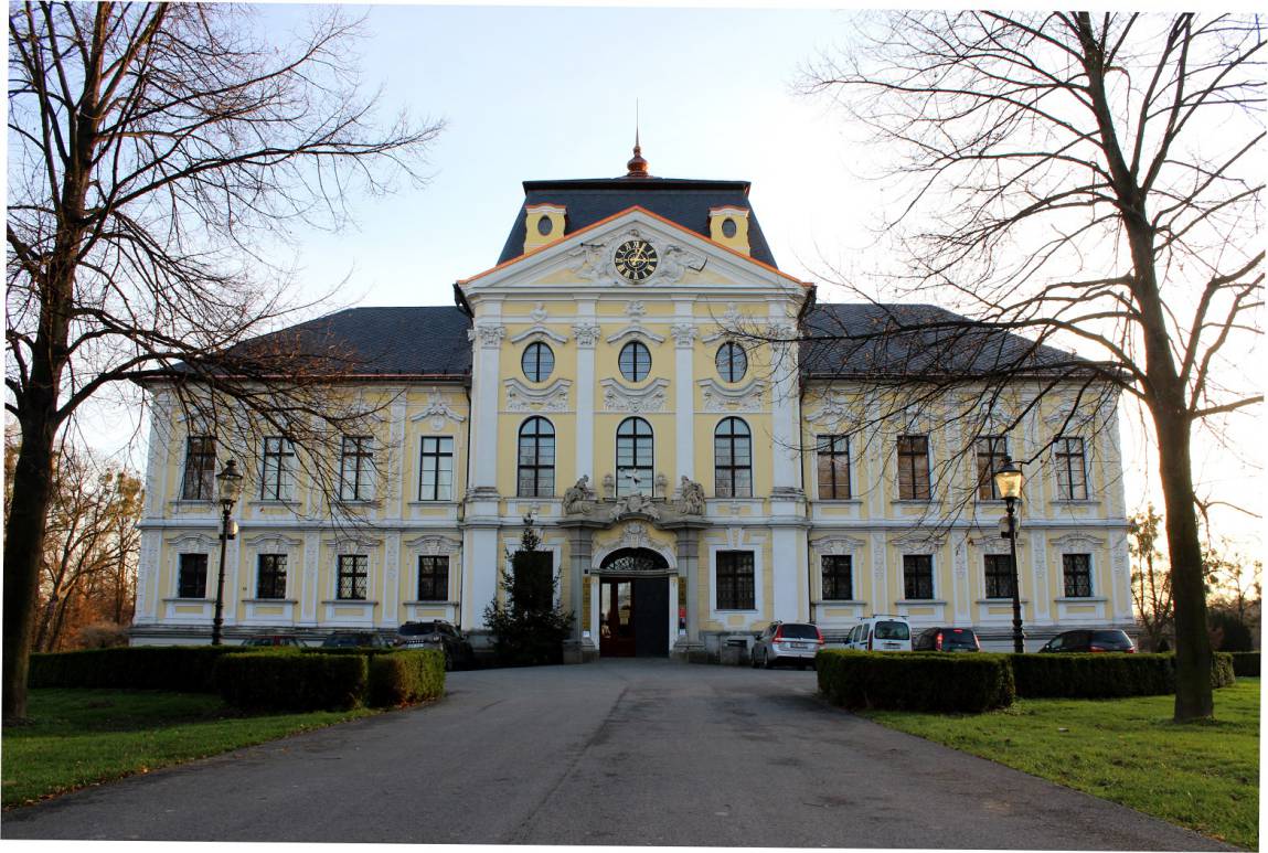 Das BGZ befi ndet sich im Barockschloss Krawarn, das zwischen 1721 und 1728 erbaut wurde. Foto: Manuel Rommel