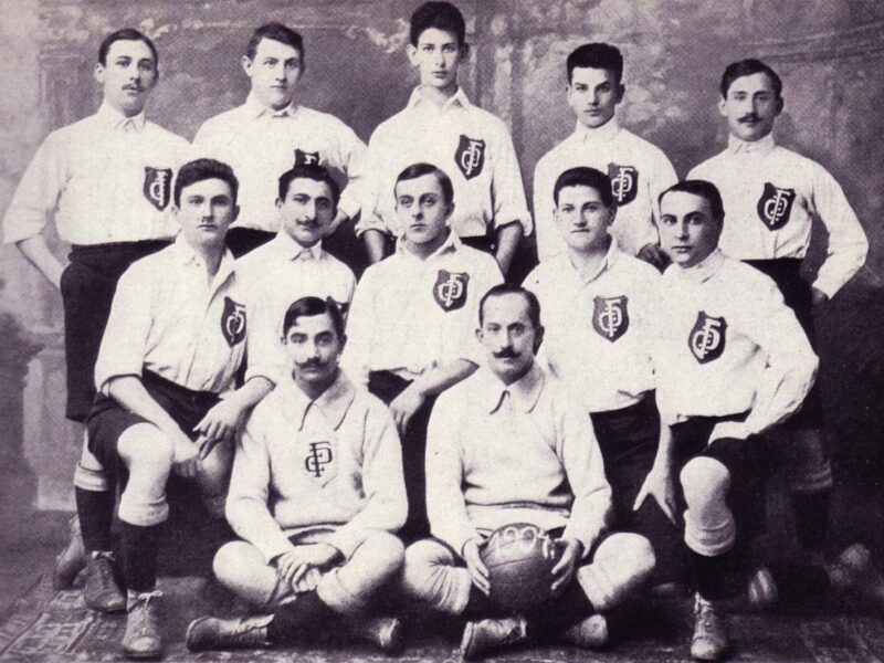 Der DFC Prag im Jahr 1904. Foto: Wikimedia Commons/ gemeinfrei