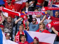 Tschechische Fans bei der EM-Endrunde. Foto: ČTK/PA/Andrew Milligan