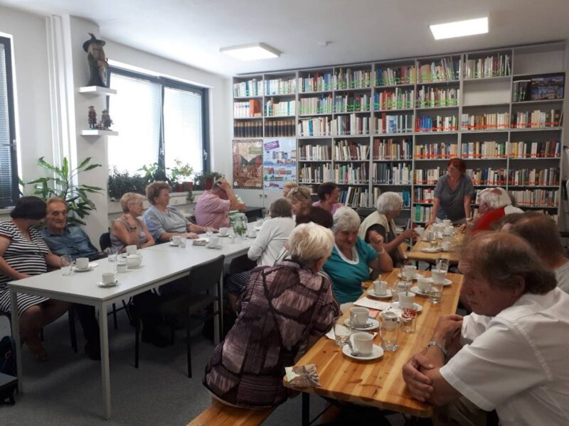 Kaffeeklatsch im BGZ Trautenau. Foto: BGZ Trautenau