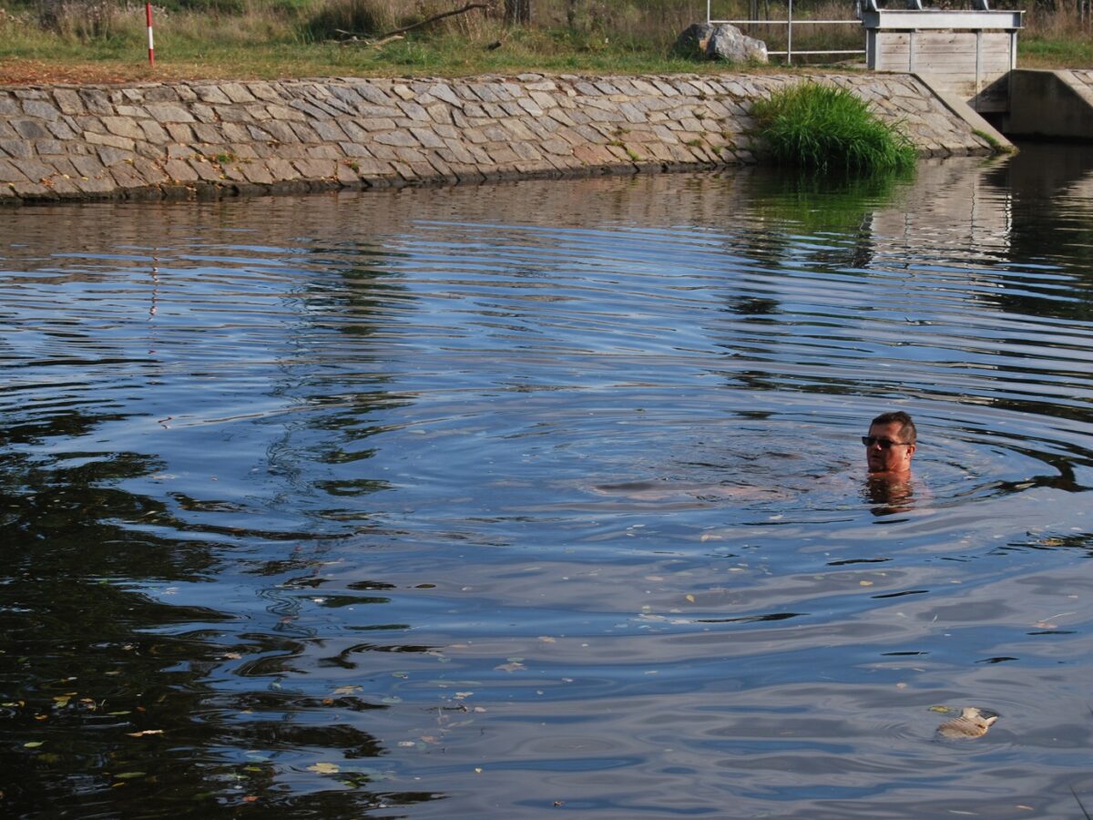 Baden in Hradiště. Foto: Beate Franck